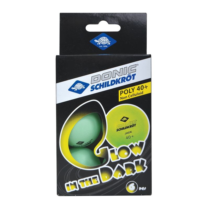 توپ پینگ پنگ دونیک مدل شیلدکروت glow بسته 6 عددی